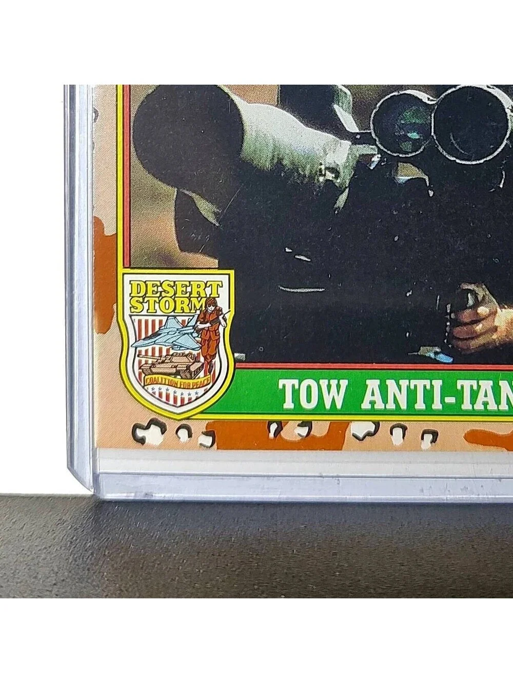 TOW Anti-Tank Weapon 1991 Topps Desert Storm #45 Card - Picture 5 of 10